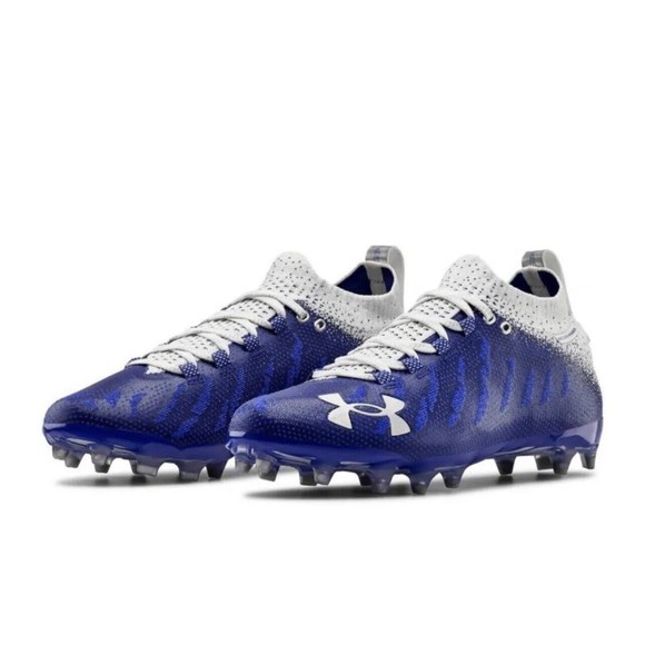Under Armour Shoes Mens Ua Spotlight Lux Mc Blue Low Top Football